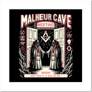 Malheur Cave Meeting Posters and Art